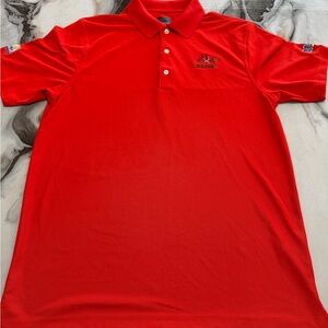 Greg Norman Collection Vibrant Red Polo Shirt